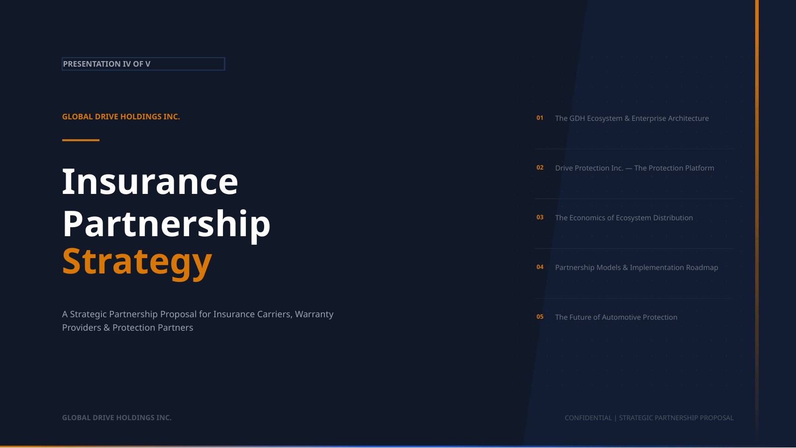 Cover of the Insurance Partnership Strategy